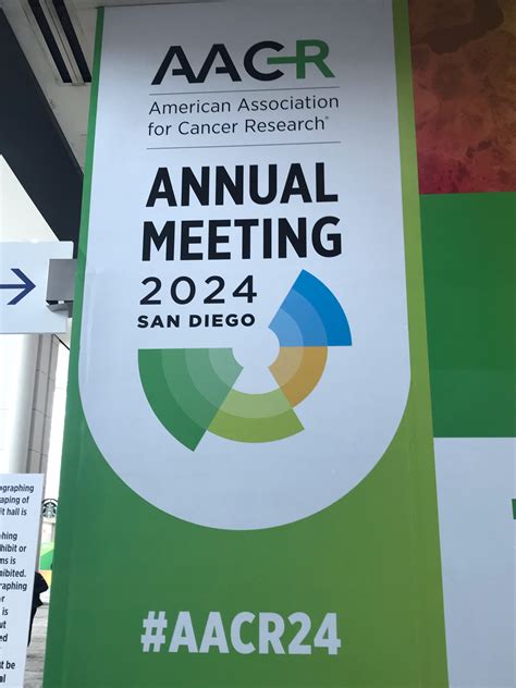 谷口教授がaacr Annual Meeting 2024（april 5 10 2024 San Diego Convention