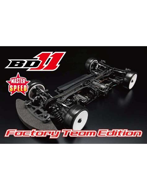 Yokomo Master Speed Bd Factory Team Edition Carbon Chassis Competiti