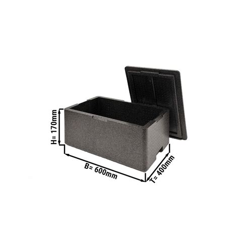 Thermobox GN 1 1 20 2 Liter Isolatiebox Piepschuim Box Polibox