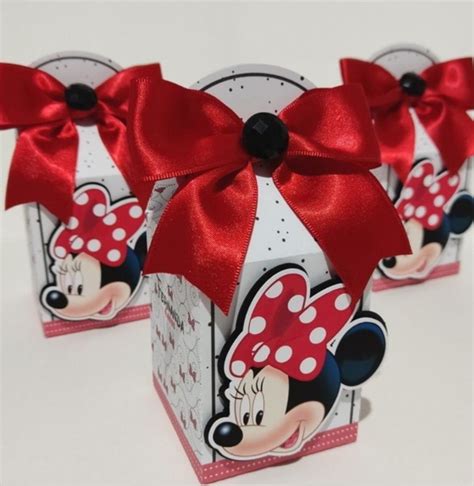 Personalizados Minnie Vermelha 30 Peças Elo7