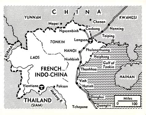 Indochina War Map