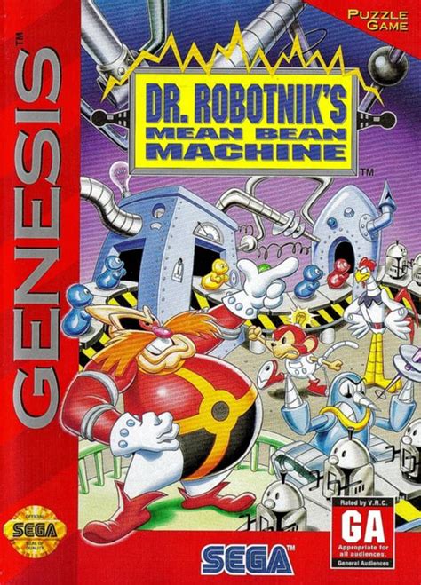 Dr Robotniks Mean Bean Machine Sega Genesis