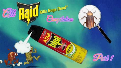 🥰raid Kills Bugs Dead Compilation😁 Part 1 Youtube