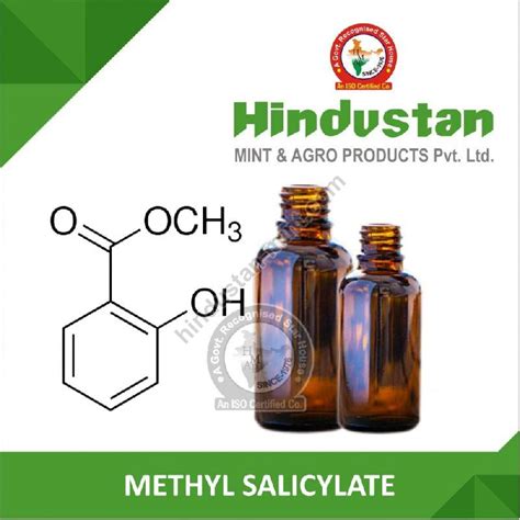 Methyl Salicylate At Best Price In Sambhal Id 6629286 Hindustan Mint And Agro Products Pvt Ltd