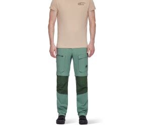 Mammut Zinal Hybrid Zip Off Pants Men Dark Jade Woods Ab