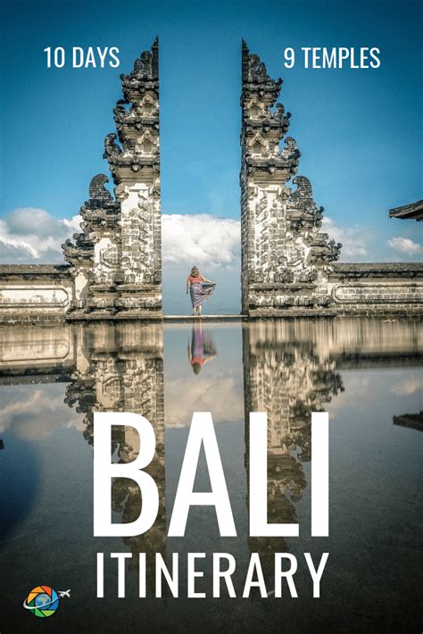 Day Bali Itinerary For Temple Lovers Bali Itinerary Bali Travel