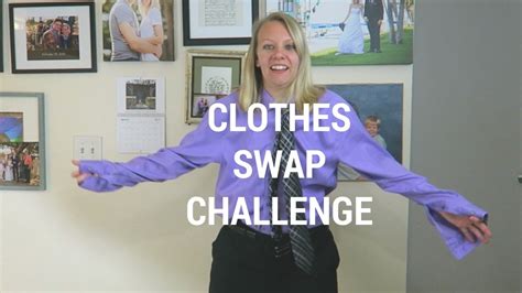 CLOTHES SWAP CHALLENGE - YouTube