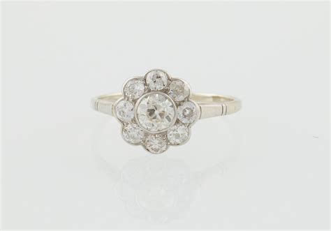 Altschliffbrillant Ring Zus Ca Ct Erlesener Schmuck