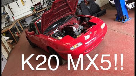 K Swapped Mazda Mx Youtube