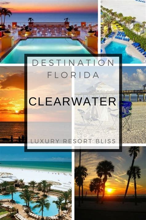 Top hotels on the beach and All-Inclusve resorts in Clearwater Florida