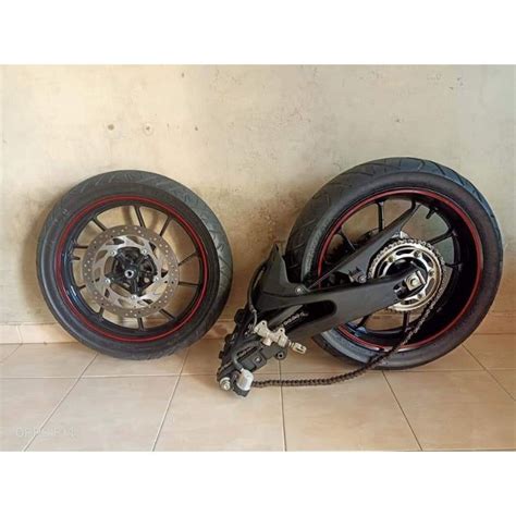 Jual Swing Arm R V Set Velg R V Depan Belakang Lengkap Original