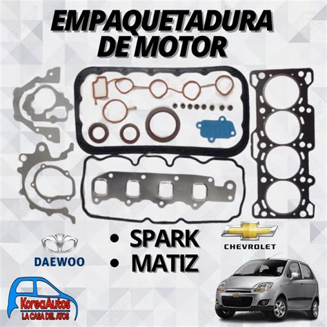 Empaquetadura Completa De Motor Chevrolet Spark Chronos