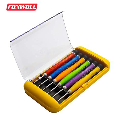 6 Pieces Professional Precision Mini Screwdriver Set - FOXWOLL