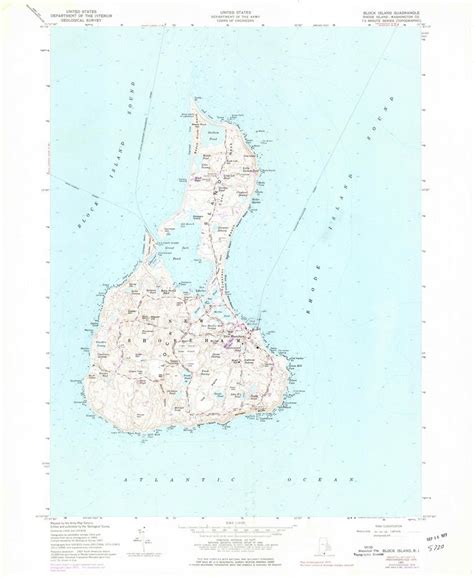 Printable Block Island Map