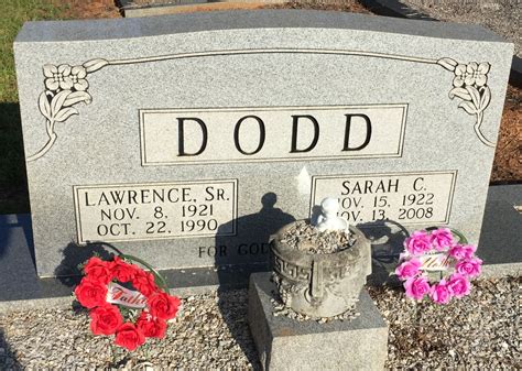 Lawrence Cleo Dodd Sr 1921 1990 Find A Grave Memorial