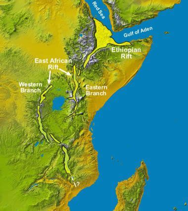 East Africa's Great Rift Valley: A Complex Rift System | East african ...