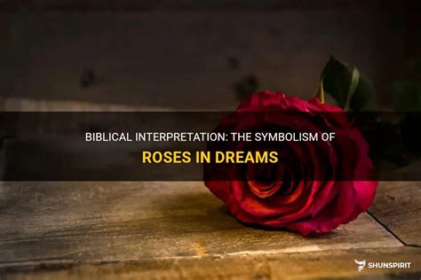 Biblical Interpretation The Symbolism Of Roses In Dreams Shunspirit