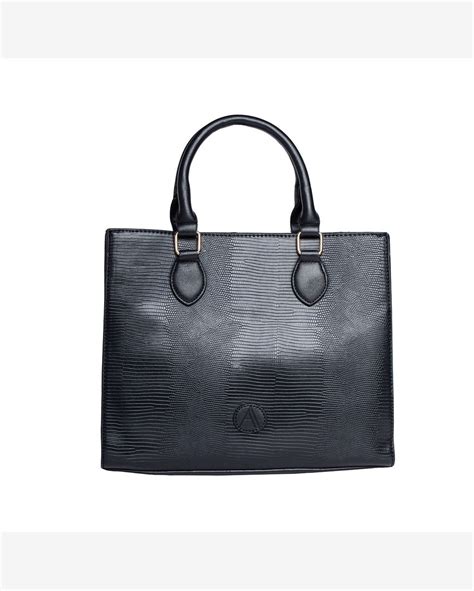 Riachuelo Bolsa Feminina Alnisa Tote Texturizada M Dia Preto