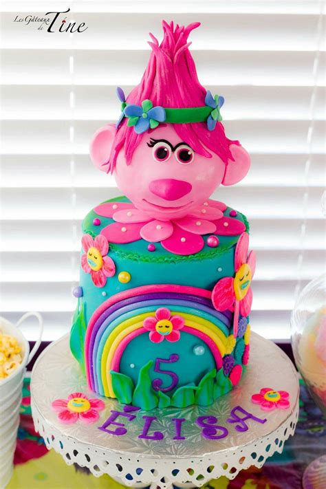 Trolls Cake Trolls Party Pinterest Cake Troll Party And Birthdays