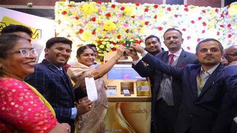 Gold Atm Goldsikka Pvt Ltd Launched India S First Real Time Gold Atm