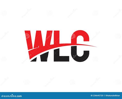 Wlc Letter Initial Logo Design Vector Illustration Stock Vector