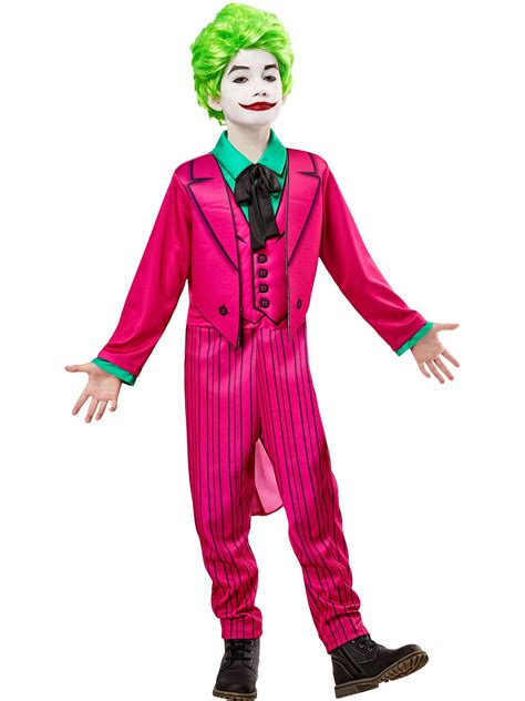 Boys' Batman Classic 1966 The Joker Costume - Deluxe - Party Supplies