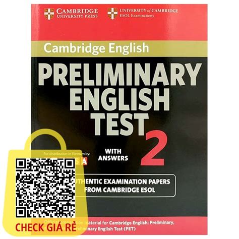 Sách Cambridge Preliminary English Test 2 Student s Book with Answers