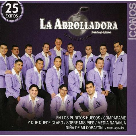 La Arrolladora Banda El Limón De René Camacho Íconos 25 Éxitos 2cd