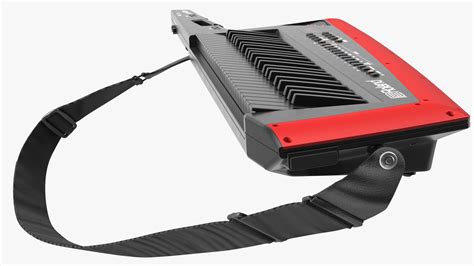 Black Keytar Roland Ax Edge 3d Model 39 3ds Blend C4d Fbx Max