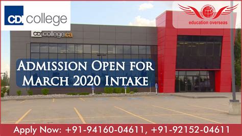 Study in CDI College, Canada Admission Open for March 2020 INTAKE For ...