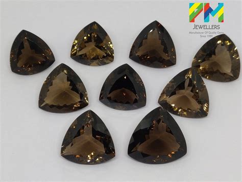 Brown Smokey Quartz Gemstone For Jewellery Shape Oval At Rs Carat