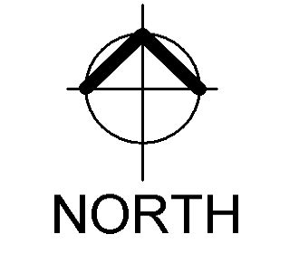 north point symbol architecture - Clip Art Library