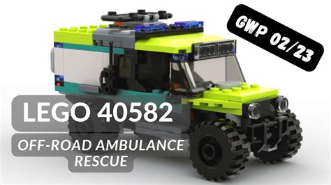 LEGO 40582 Off Road Ambulance Rescue Allrad Rettungswagen GWP Im