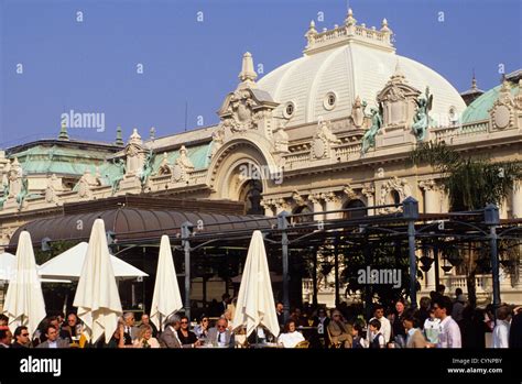 cafe de paris, monaco principality Stock Photo - Alamy