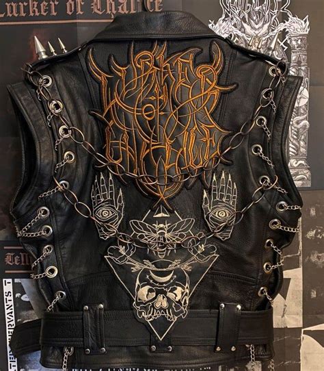 My Leather Vest Battlejackets Punk Outfits Punk Fashion Punk