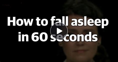 Techniques On How To Fall Asleep In Less Than A Minute Must Watch