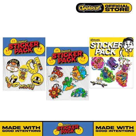 Gnarly Sticker Packs Lazada Ph