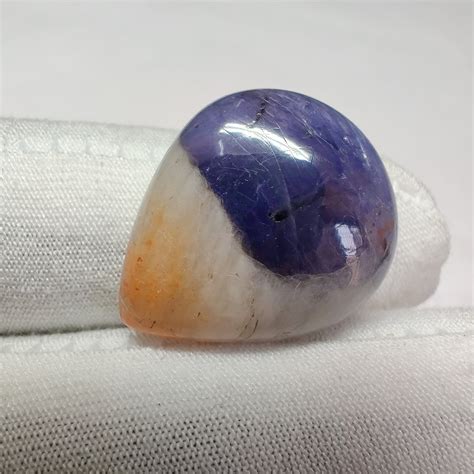 Pear Shape Iolite And Sunstone Mix Cabochon Bio Colour Iolite Sunstone