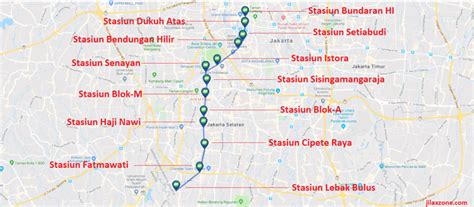 Mrt Jakarta Map