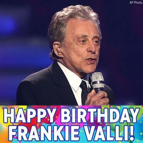 Happy Birthday Frankie Valli Performance