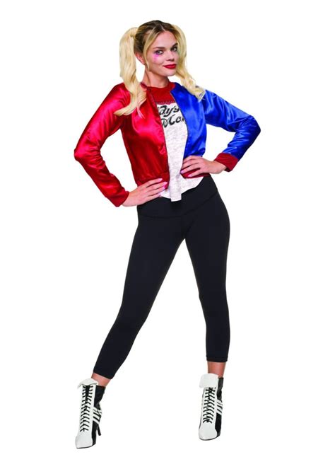 Suicide Squad Harley Quinn Women Costume and Wig - Movie Costumes