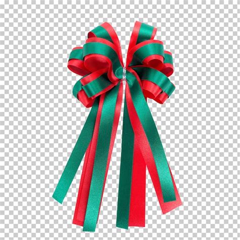 Premium PSD | Christmas bow ribbon isolated