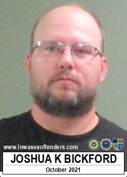 Joshua Kyle Bickford Sex Offender In Maquoketa Ia Ia