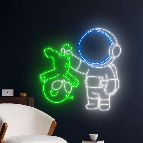 Astronaut Neon Signs Handmadet