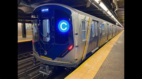 Mta Nyc Subway Kawasaki R T C Train Action In Manhattan Brooklyn