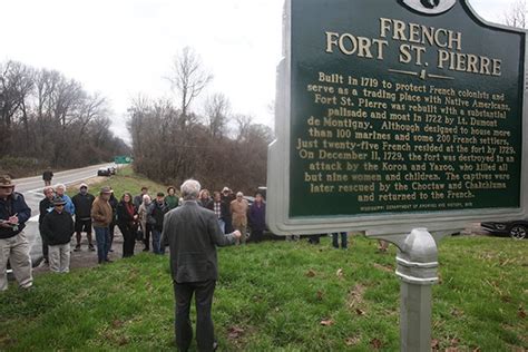 Fort St Pierre Designated National Historic Landmark The Vicksburg