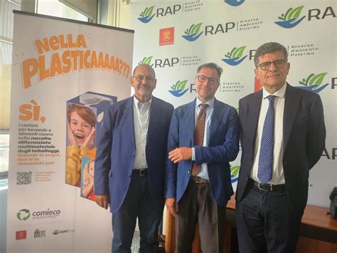 Palermo Presentata La Nuova Campagna Rap Comieco Per La Raccolta Di