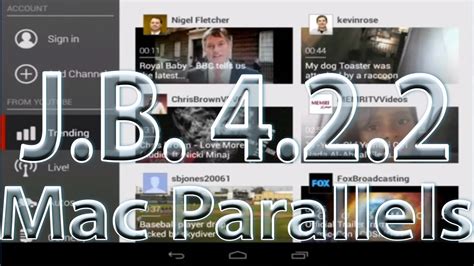 Install Android Jelly Bean 4 2 Mac Parallels Desktop IPhone Wired