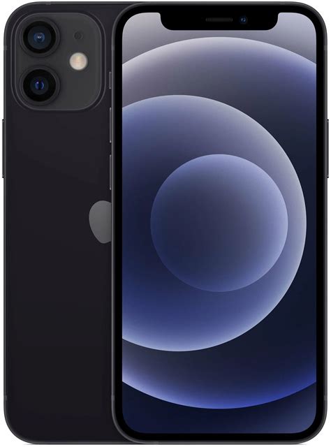 Смартфон Apple iPhone 12 mini 128 ГБ, nano SIM+eSIM, Black — купить в ...
