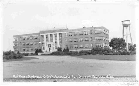 Northern Michigan State Tuberculosis Sanatarium Gaylord Mi 1950s Rppc